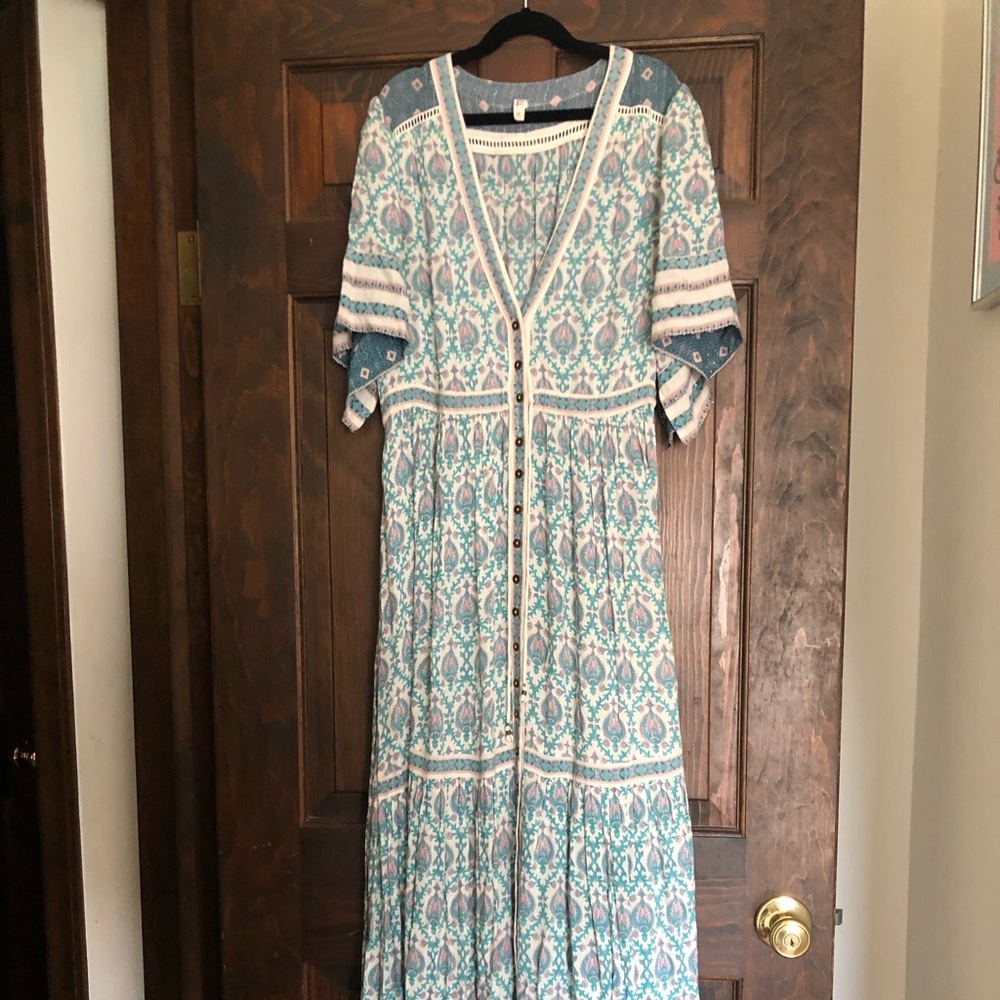 EUC Spell Gypsy Oracle Gown Sage Medium